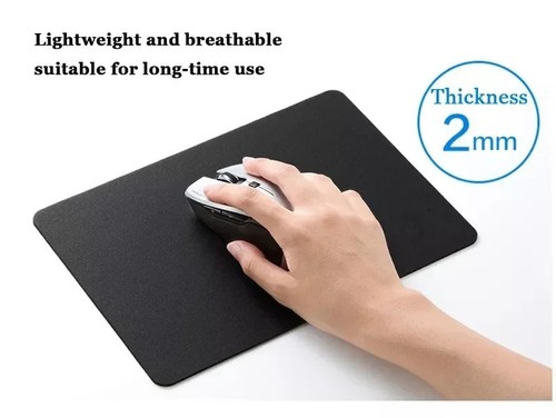 Black mouse pad - black,