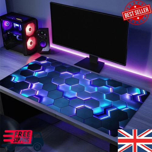 Xxl gaming mouse pad - pad, red