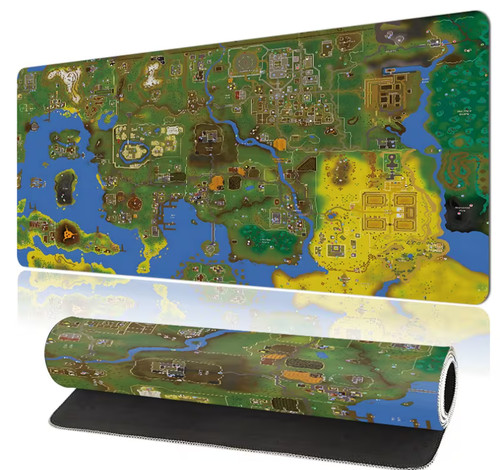 Osrs inspired desk - mat, |