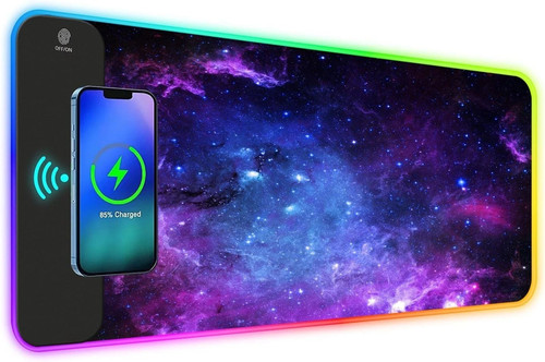 Rgb gaming mouse pad wireless - mouse,