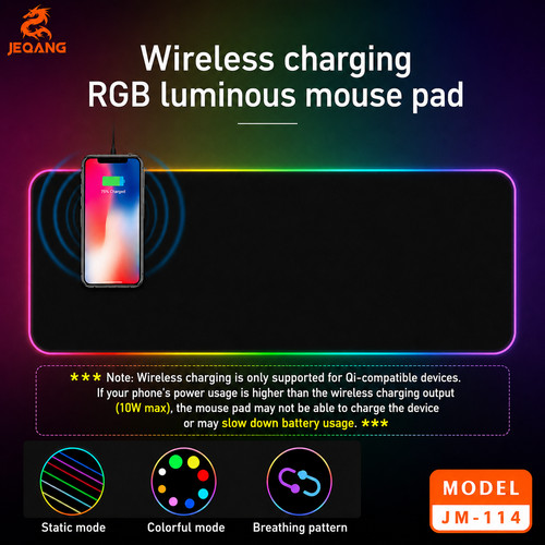 Rgb gaming mousepad 300x700mm - rgb,