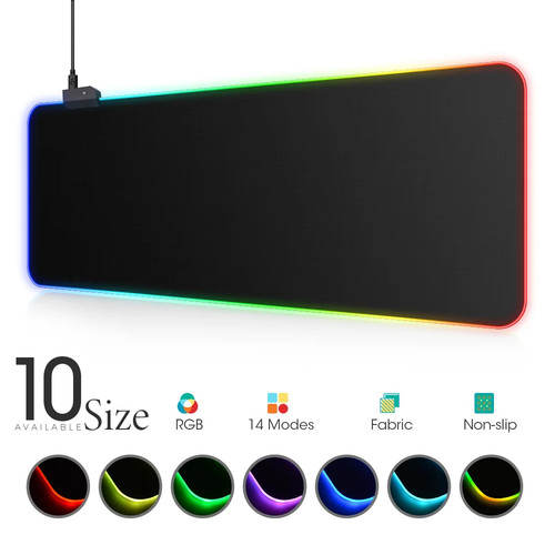 Led light mouse - led, mat