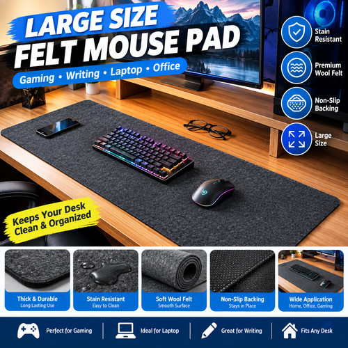 Extra large anti slip - extra, gaming