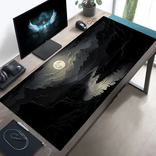 Large moonlight mouse pad - large, for
