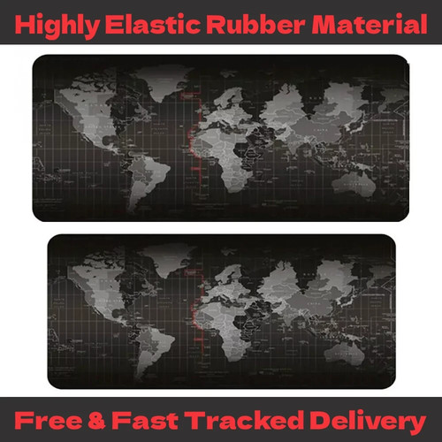 Non slip world map - non-slip,