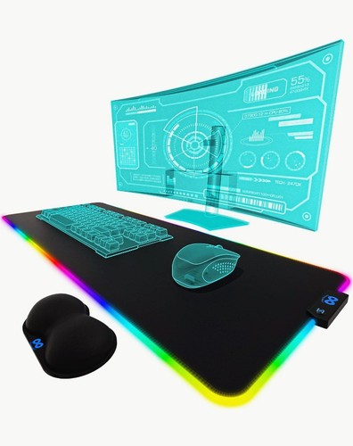 Gaming mouse pad rgb - gaming,