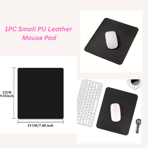 Small leather mouse pad - pu,