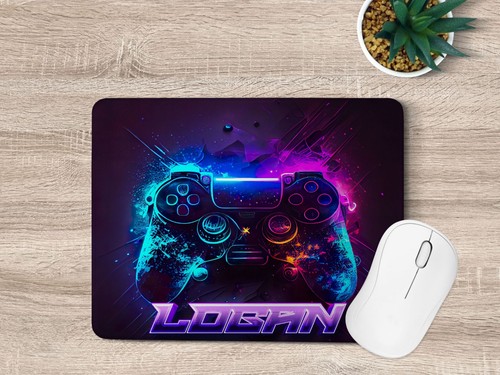 Personalised gaming mouse mat - gaming,