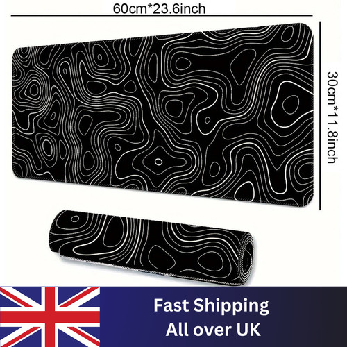 Large topographic gaming mouse - topographic,